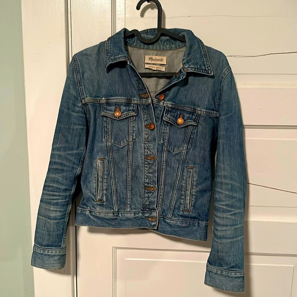 Madewell- Jean jacket- perfect condition- size XS